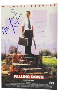 Michael Douglas Signed 12x18 Photo Falling Down Autograph Beckett Witness - Picture 1 of 2