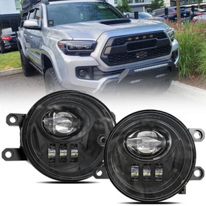 2PCS Bumper LED Fog Lights Assembly Fit For 2016 2017 2018 2019 2020 Tacoma/RAV4 - Picture 1 of 6