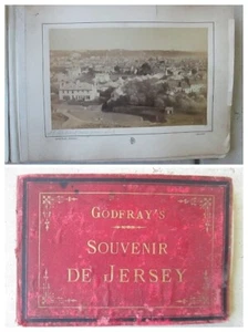 ALBUM de 10 photos 1880 : SOUVENIR DE JERSEY. - Picture 1 of 14