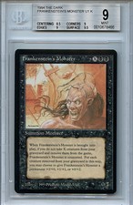 MTG Dark Frankenstein's Monster BGS 9.0 (9) Mint card Magic WOTC 8466