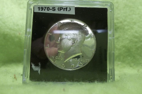 1970-S PROOF KENNEDY HALF DOLLAR Cover