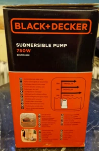 Black+Decker Tauchpumpe für Klarwasser 750 W, 11.000 l/h, 8,5 m Förderhöhe - Bild 1 von 8