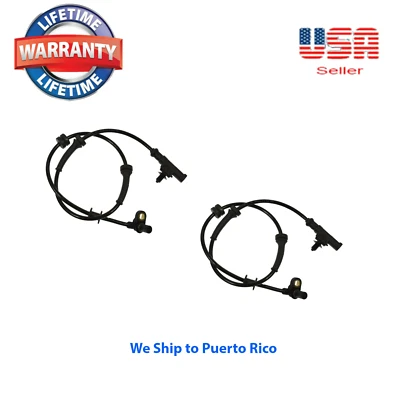 2 ABS Wheel Speed Sensor Front Left and Right Fits Nissan Armada 2013-2018 - Image 1 of 4