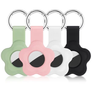 4 Pcs Protective Case Air Tags Holder Compatible with Airtag Keychain - Picture 1 of 10