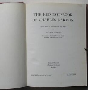 The Red Notebook of Charles Darwin. Sandra Herbert (Editor). HB