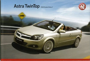 Vauxhall Astra Twintop Range 2008 Models No1, Air, Sport, Design 1.8, 2.0 Turbo - Picture 1 of 1