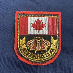 "Parche de tela tejida Canadá 2,5"" X 2""" - Imagen 1 de 2