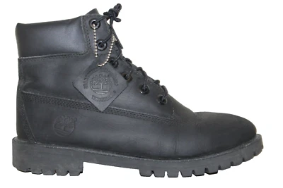 Timberland 12907 Ankle Boots Youth Junior Boys Sz 6 US / 39 EUR Black Leather - Image 1 of 4
