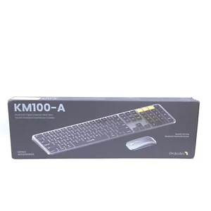 ProtoArc Backlit Bluetooth Keyboard and Mouse for Mac KM100-A Full Size Wirel... - Photo 1/4