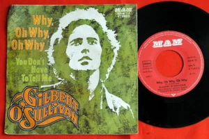 GILBERT O’SULLIVAN WHY, OH WHY, OH WHY 1972 GERMAN 7“PS - Picture 1 of 1