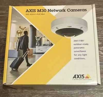 AXIS M3057-PLVE MkII 6 MP Network Dome Camera indoor outdoor day night - Image 1 of 3