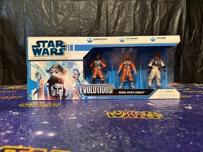 STAR WARS -Evolutions Rebel Pilot Legacy Dorovio Bold, Wes Janson, Ten Numb NEW! - Image 1 of 4