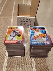 2015 Topps Update Baseball COMPLETE Set #US1-US400 Lindor Realmuto Correa RCs - Picture 1 of 3