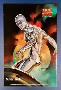 1996 Marvel Masterpieces Promo MasterPrints Silver Surfer Boris Art 6.5”x10” - Picture 1 of 2