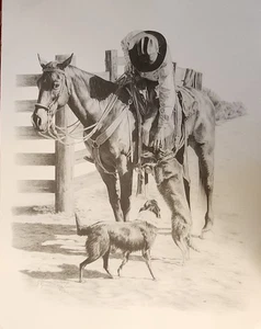 VINTAGE Print Sheri Greves-Neilson 'Welcome Home' Limited Edition signed/number - Bild 1 von 11