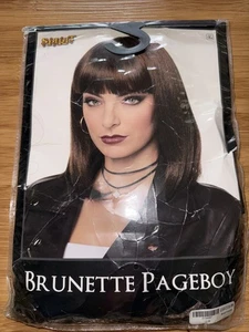 Spirit Brunette Pageboy 14 Years Plus Halloween Wig - Picture 1 of 5
