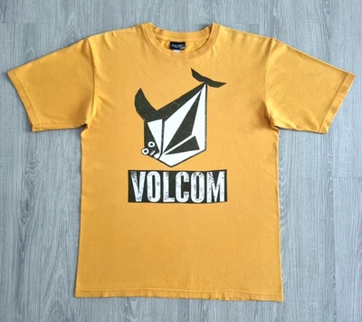 Vintage VOLCOM Skate Shirt M Stone Cartoon Art Skateboard Anime Cubism Art Surf - Image 1 of 4