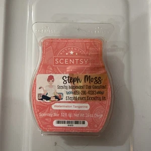 NEW Scentsy Wax Bar Watermelon Tangerine HTF RARE discontinued retired - Picture 1 of 1