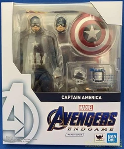 Cómic/película estadounidense Capitán América de Bandai S.H.Figuarts - Imagen 1 de 5