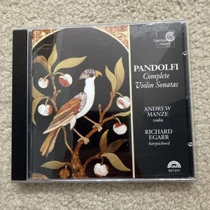 Pandolfi : Complete Violin Sonatas - Andrew Manze, Richard Eggar - CD HM - Picture 1 of 7