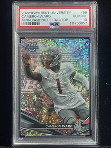 2022 Bowman's Best U #99 Cameron Ward Mini-Diamond Refractor /299 PRC *HOT GEM* - Bild 1 von 5