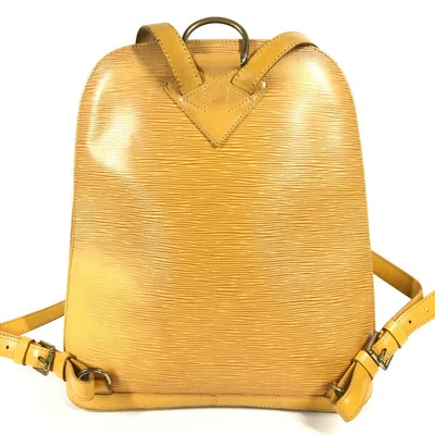 Bolso Mochila LOUIS VUITTON M52299 Epi Cobran Unisex Tassili Amarillo Usado Foto 1 de 4