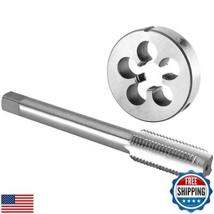 Burkit 9/16"-28 UN Tap and Die Set Right Hand, 9/16 x 28 UN Machine Thread Ta - Picture 1 of 5
