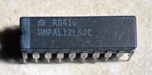 National DMPAL12L6JC 12L6 logica array programmabile - NOS - Foto 1 di 1