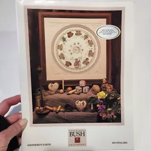 Shepherd's Bush Cross Stitch Pattern Leaflet Shepherd's Earth 1990 Chart Marked - Picture 1 of 9