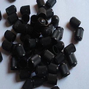 *USA SELLER* - 500 BLACK PLASTIC TIRE VALVE STEM CAPS - Picture 1 of 1
