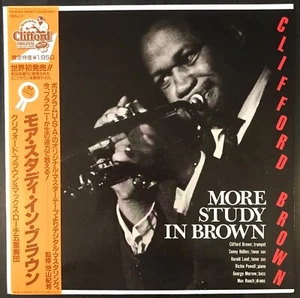 CLIFFORD BROWN - More Study - Vinyl LP Record Album - Japan - OBI - Insert  Jazz - Picture 1 of 5