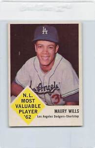 1963 Fleer #43 Maury Wills Dodgers NM *DA-B9711