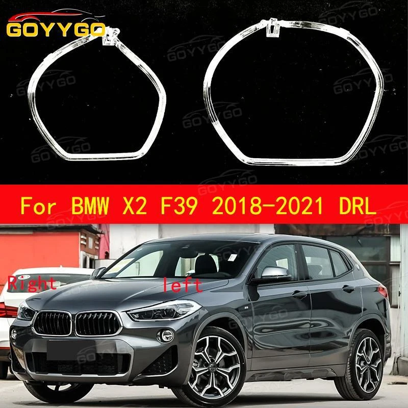 Auto DRL Scheinwerfer Licht Leitrohr Bar für BMW X2 F39 2018-2021 - Bild 1 von 4