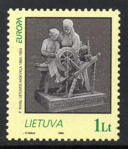 Lituania nunca montada Europa, paz y libertad 1995 - Imagen 1 de 1