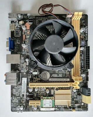 Asus Mainboard, Asus Mutterplatine, CPU i7, 12GB RAM, Netzteil, Kabel - TOP - Bild 1 von 4