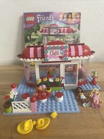 LEGO 3061 Friends Park City Cafe Set 100% Complete  (no box )