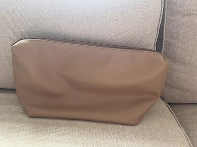 By Anthropologie Nude  Bag Purse Cosmetic Makeup - Image 1 of 4