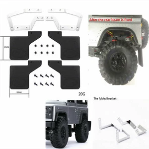 Mud Flaps Rubber Fender Mudguard for MN Land Rover Defender D90 RC Crawler Car - Picture 1 of 10