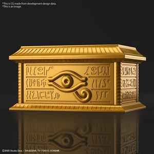 YU-GI-OH! - Ultimagear Millennium Puzzle Gold Sarcophagus Model Kit Bandai - Bild 1 von 4