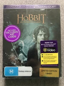 Blu Ray Disc - THE HOBBIT AN UNEXPECTED JOURNEY Limited Edition - NEW & SEALED - Picture 1 of 2