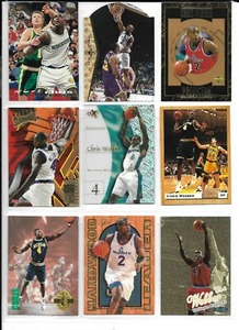 HUGE CHRIS WEBBER 100 CARD 85 DIFFERENT LOT b w/ 3 RC - Picture 1 of 1