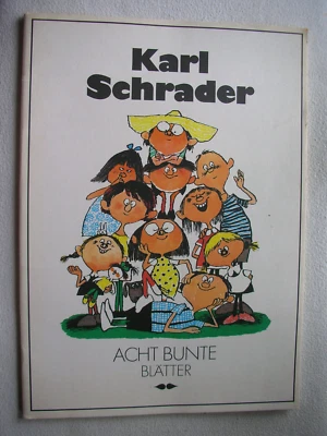 8 x Farbdruck von Karl Schrader 1. Auflage 1975 in einem hervorragenden Zustand - Bild 1 von 4