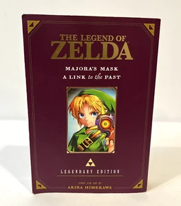 THE LEGEND OF ZELDA MAJORA’S MASK A LINK TO THE PAST LEGENDARY EDITION BOOK 2017 - Picture 1 of 7