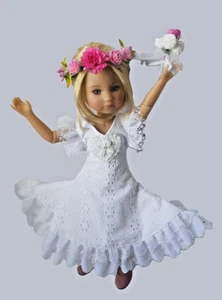Robe de Mariée pour la poupée Ruby Red Fashion Friend 36cm - Foto 1 di 4