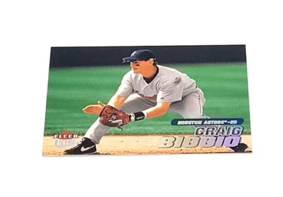 2001 Fleer Ultra Baseball Craig Biggio Houston Astros #214 - Image 1 of 2