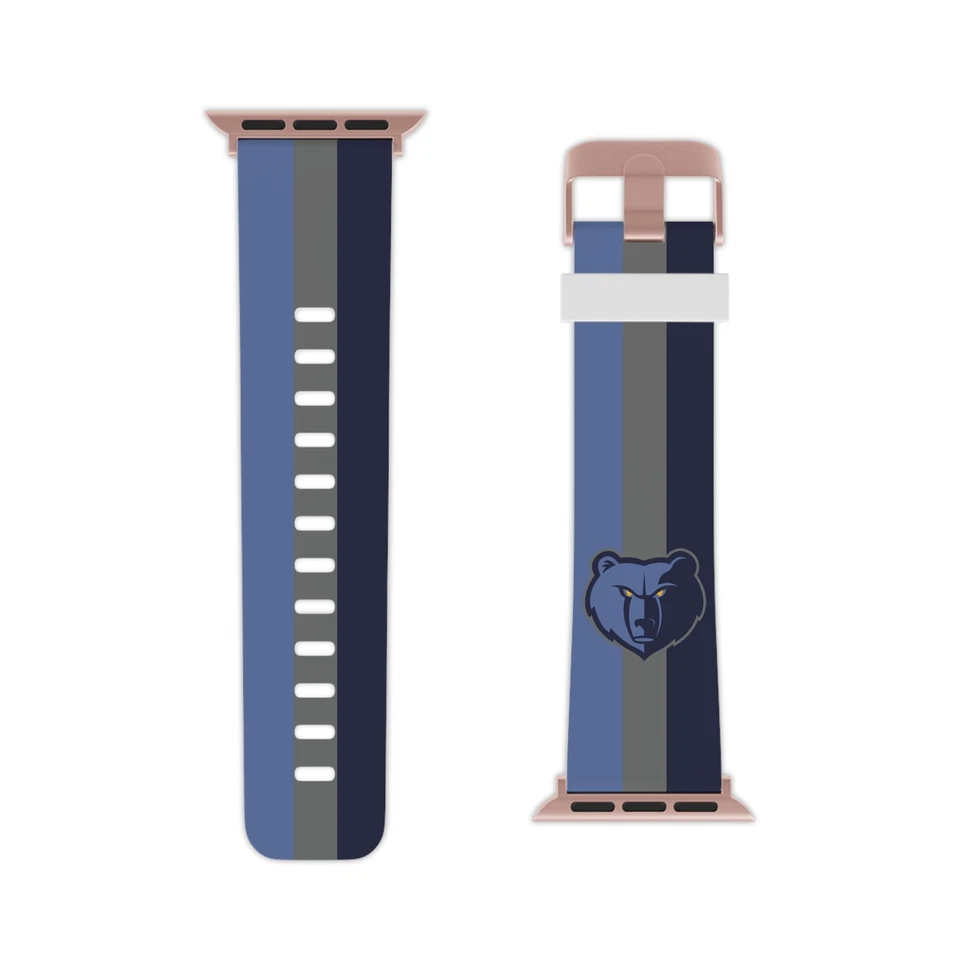 VICTORY DESIGNER Memphis Grizzlies Watch Band for Apple Watch
