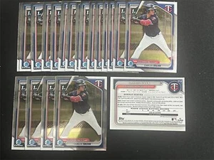 20x2024 BOWMAN CHROME BYRON CHOURIO LOTTO DI 20 CARTE GEMELLI BCP-129 1° - Foto 1 di 1