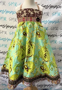 Girls Matilda Jane Vintage Platinum Art Fair roundabout Ellie Dress size 8 NWOT - Picture 1 of 11