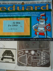 EDUARD 1/32 #32004 FW 190 D Interior HASE REV OOP LOWEST OVERALL COST - Picture 1 of 1