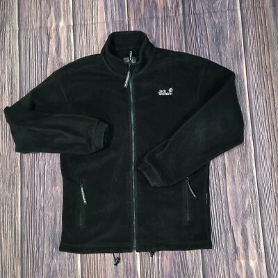 Chaqueta polar Jack Wolfskin Nanuk cremallera completa senderismo aire libre talla mediana Foto 1 de 4